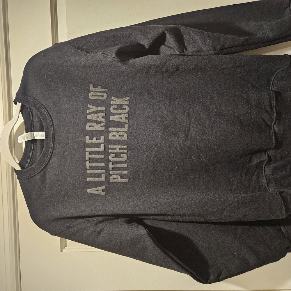 Graphic Black Sweatshirt